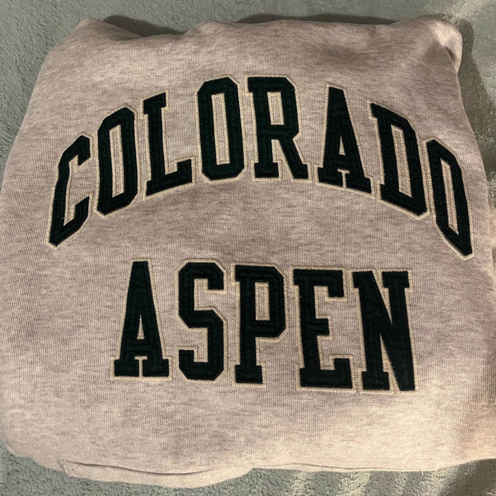Brandy Melville Light Gray Sweatshirt